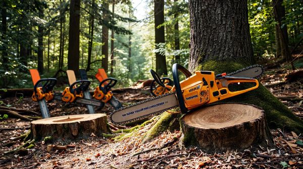 Top 5 tronçonneuses avec grappin coupeur pour la forêt